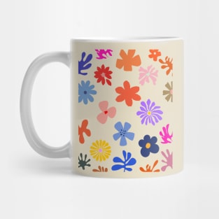 Cute Abstract Flowers Mug